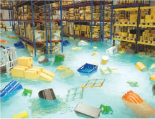 Water damage restoration service by TDS Asia